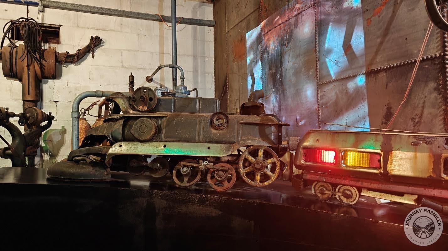 Steampunk model train