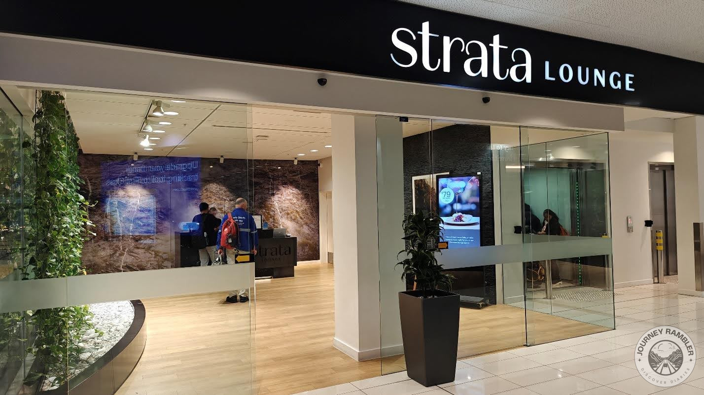 Strata Lounge at the Auckland Airport