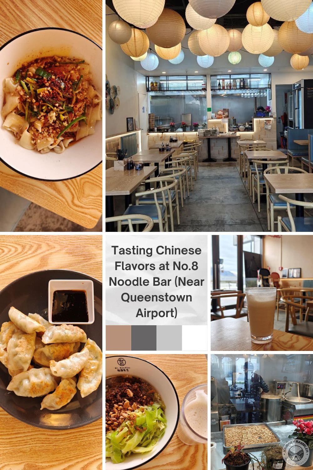 Tasting Chinese Flavors at No.8 Noodle Bar (Near Queenstown Airport)