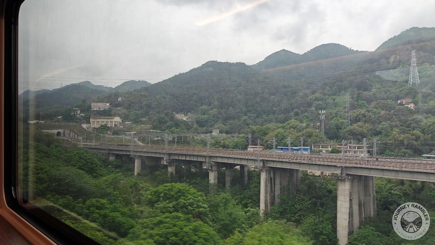 The view was really lovely