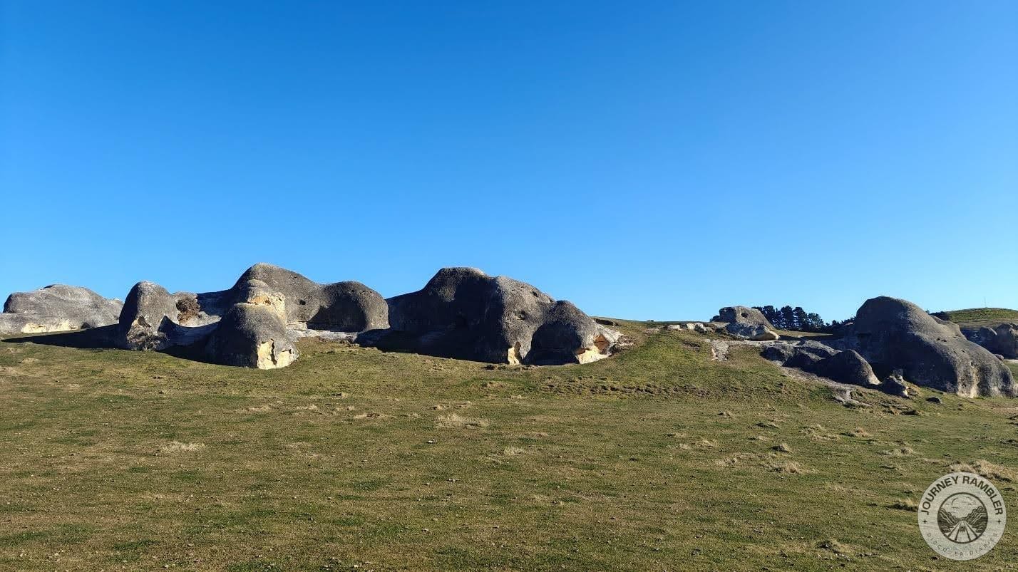 These rock formations really reminded me of elephants crossing a body of water