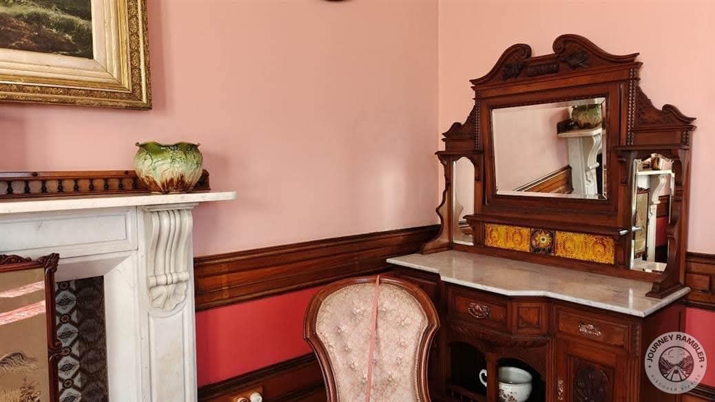 This room also had a bed