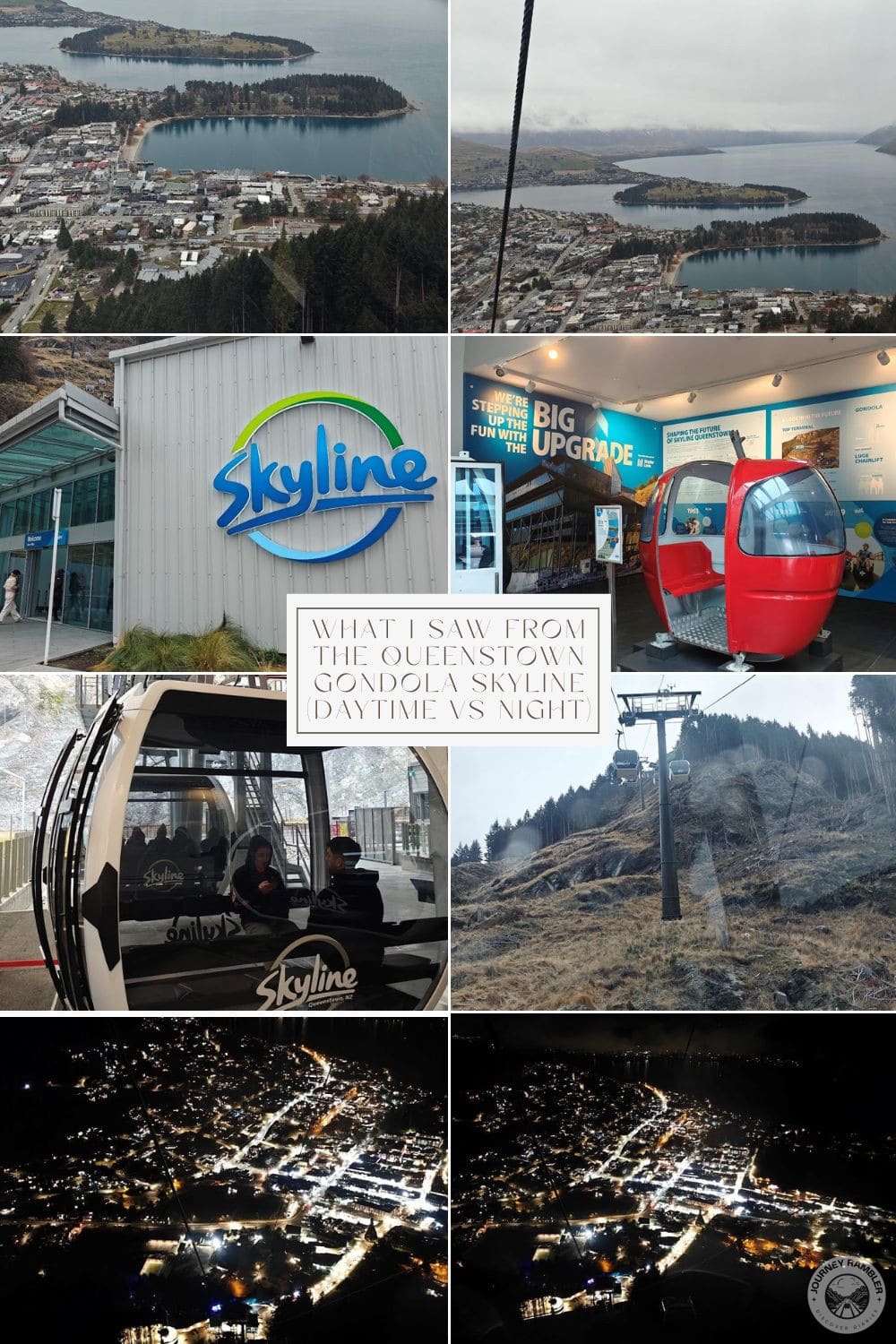 What I Saw from the Queenstown Gondola Skyline (Daytime vs Night)