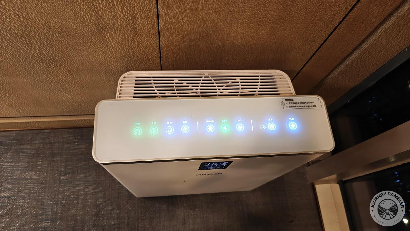 air purifier top view