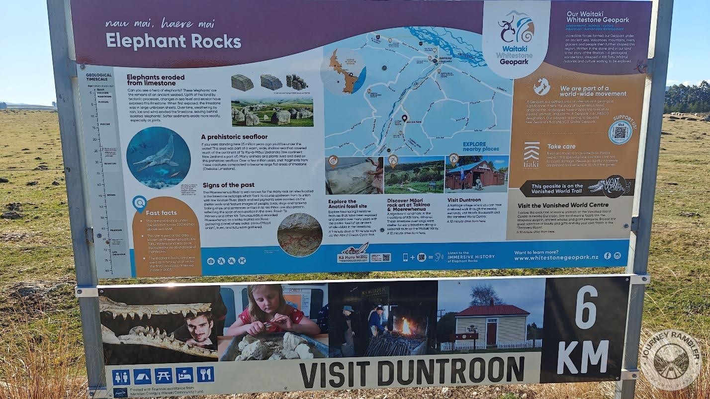 another infographic talking about Elephant Rocks