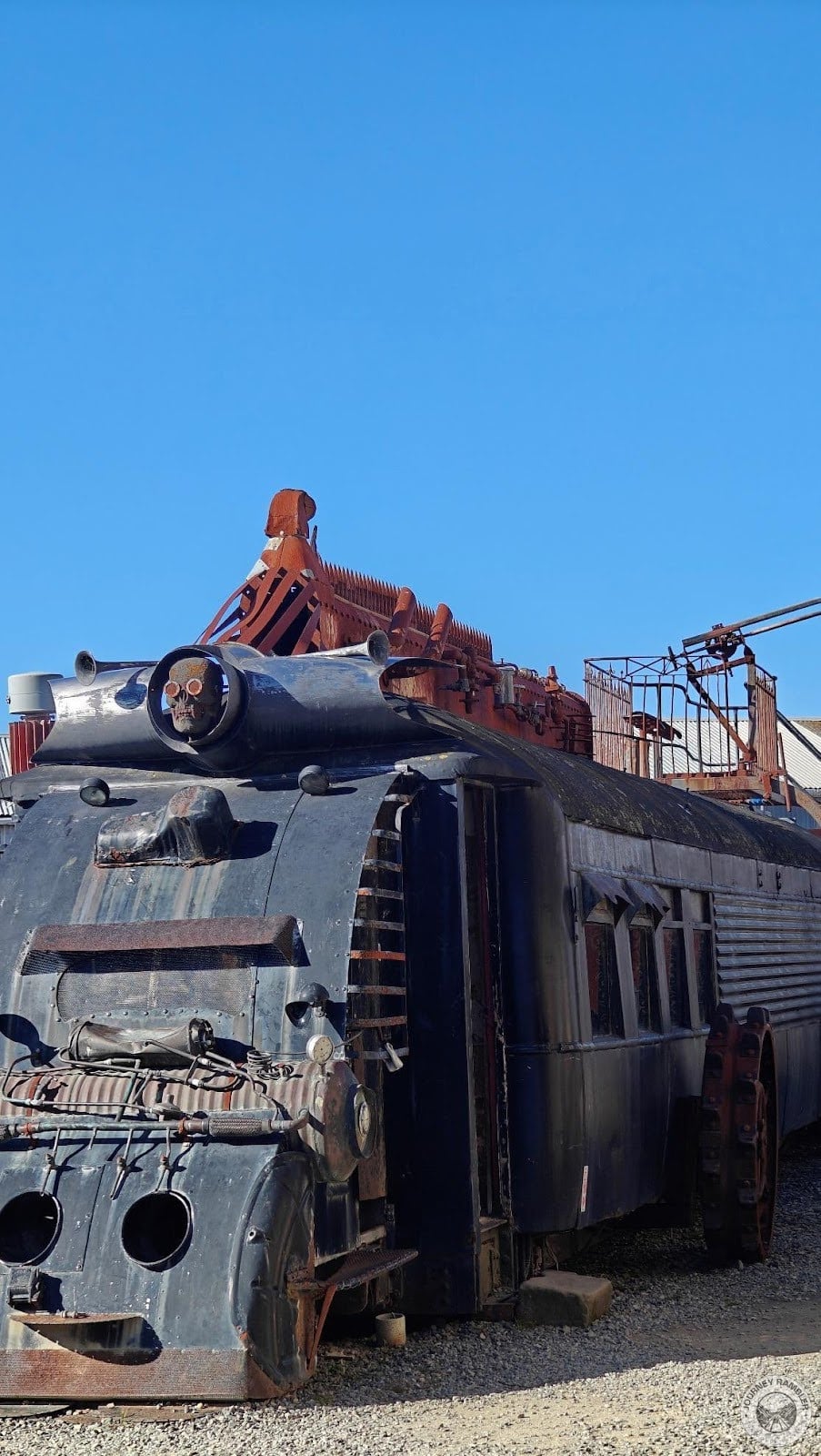 another look at the front of the train car