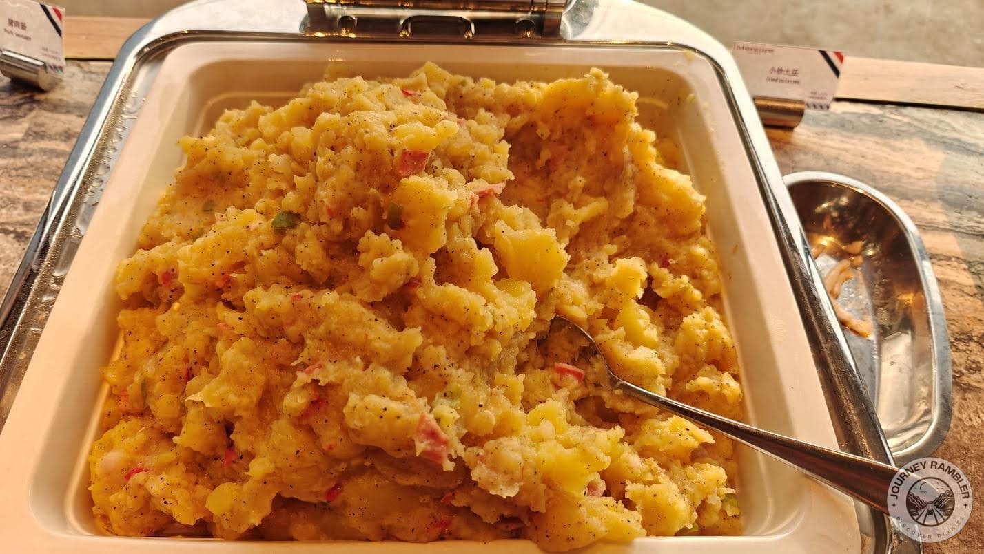 another tray of hot food