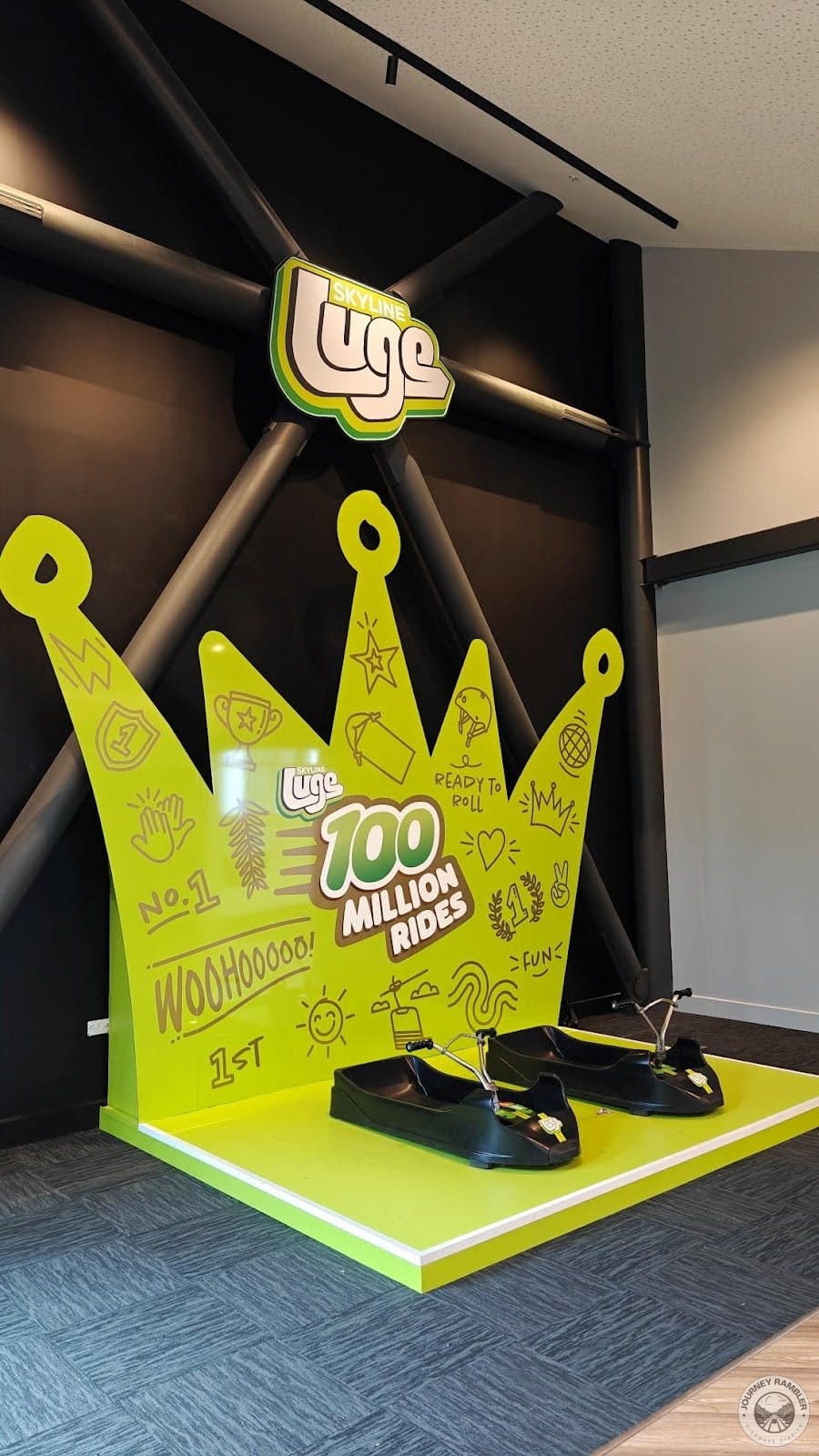 area where the Luge was