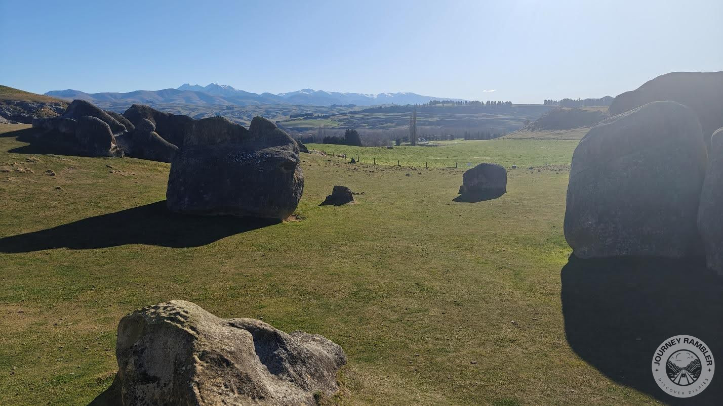 areas that were touched by the rocks’ shades did seem like perfect spots for picnics