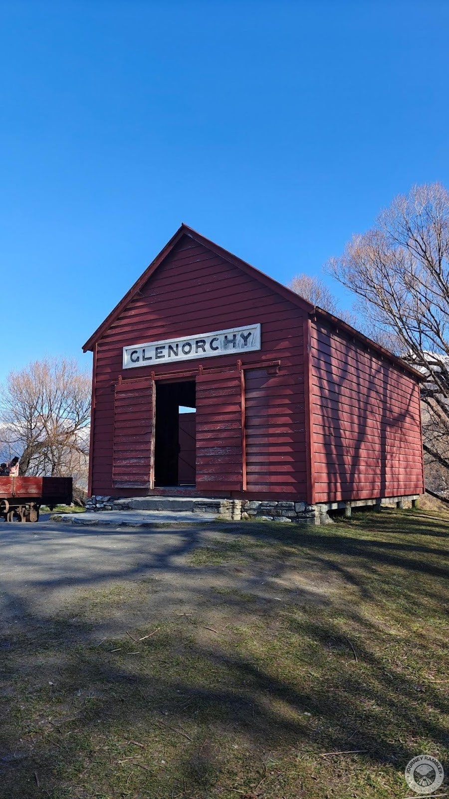 back at the red shed