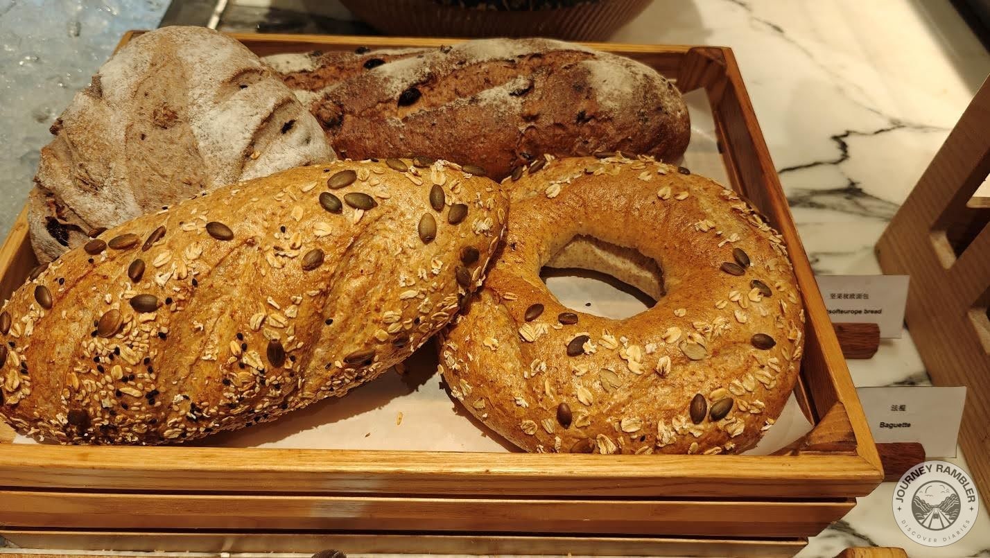 baguettes and sourdough loaves were so big