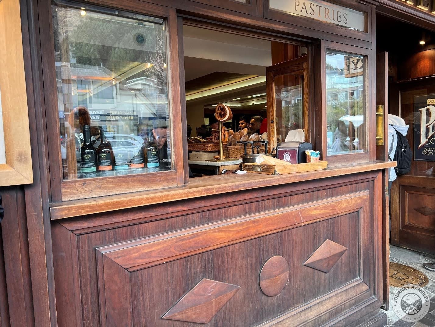 bakery looked really old-fashioned and charming