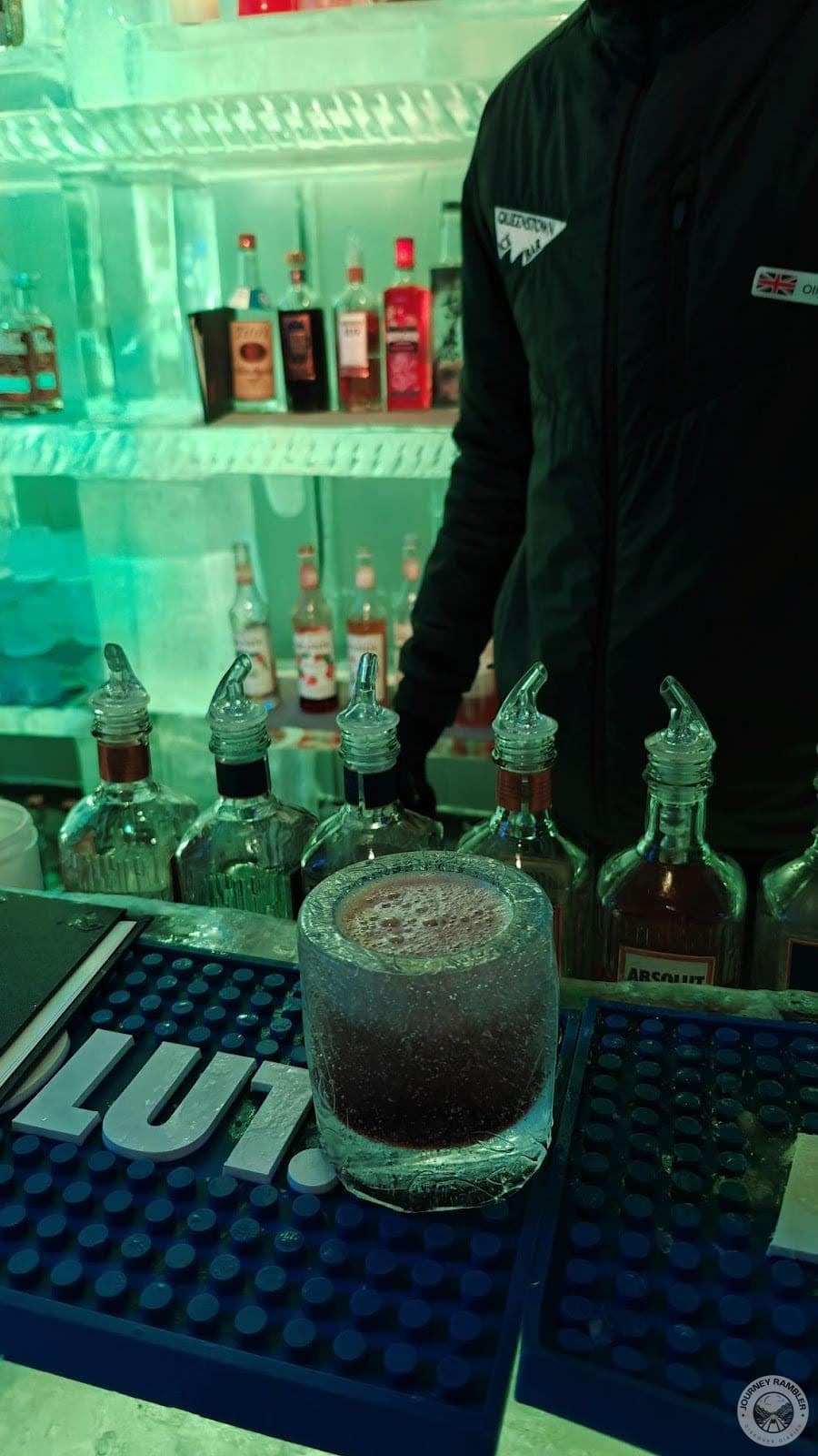 bartender made my drink up close