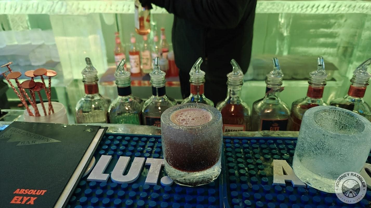 bartender made my drink