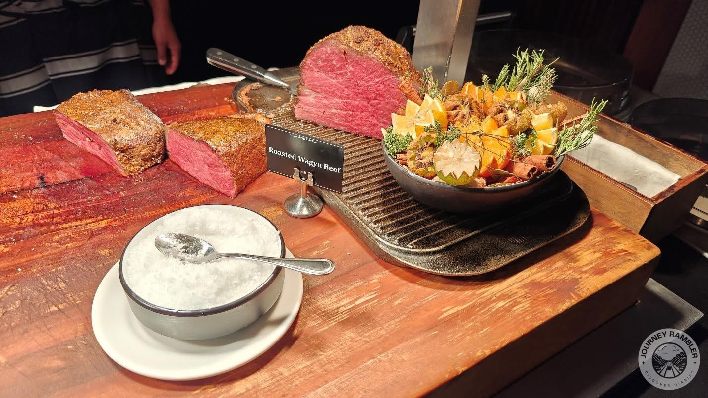 beef looked very pink and delicious