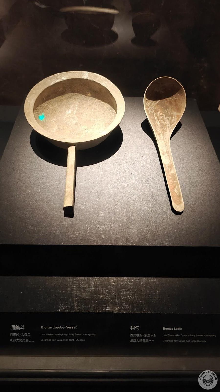 bronze vessels and ladles
