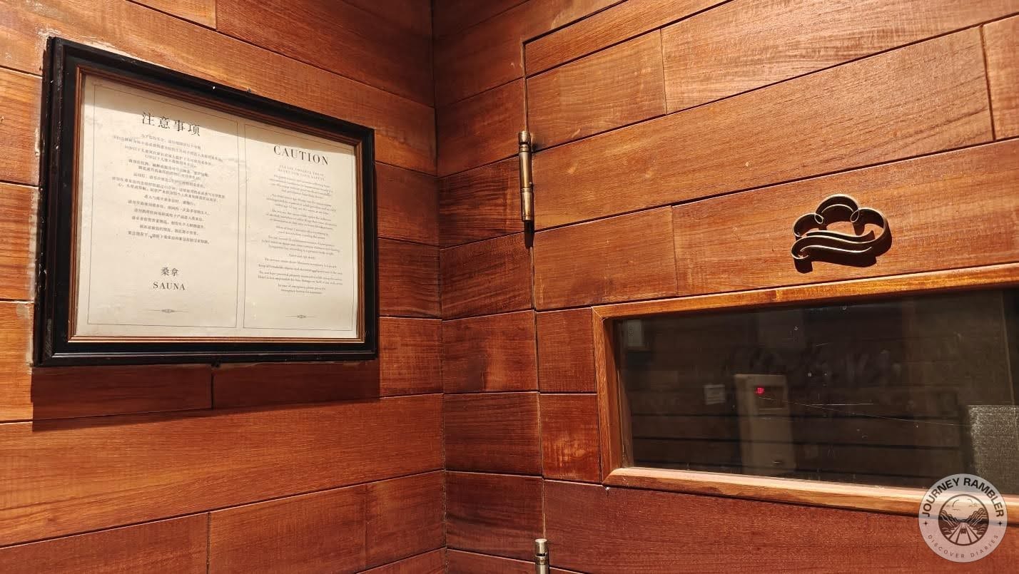 caution notice on the wall