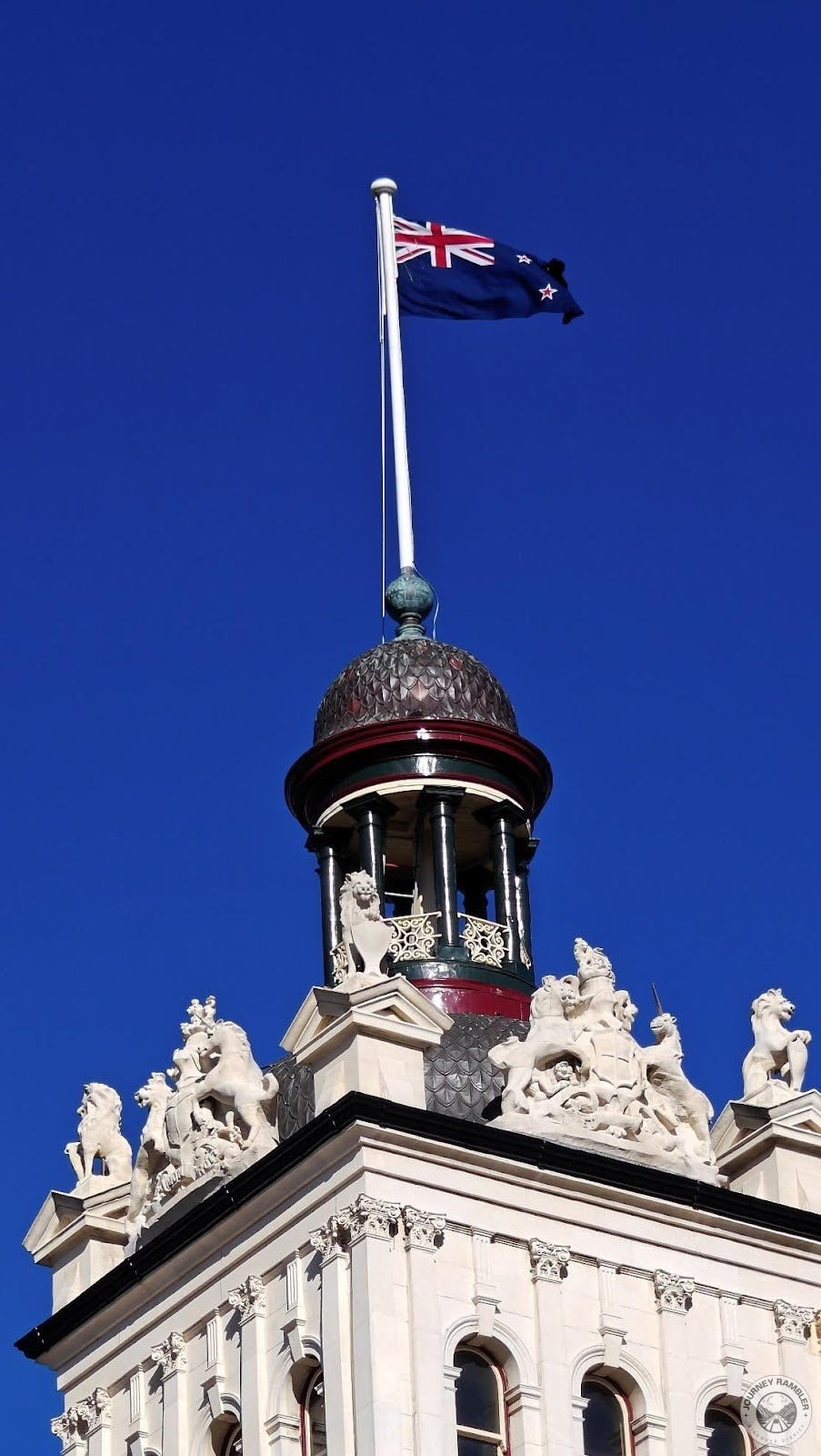 closer look at the clock tower