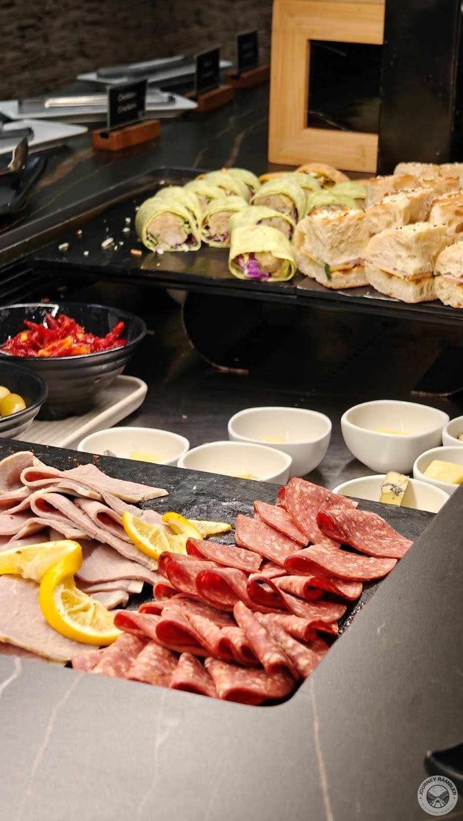 cold foods looked especially good