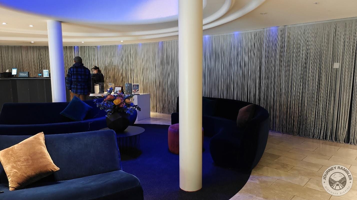 different seating areas