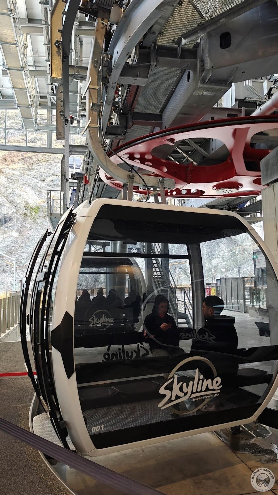 gondola was made of glass