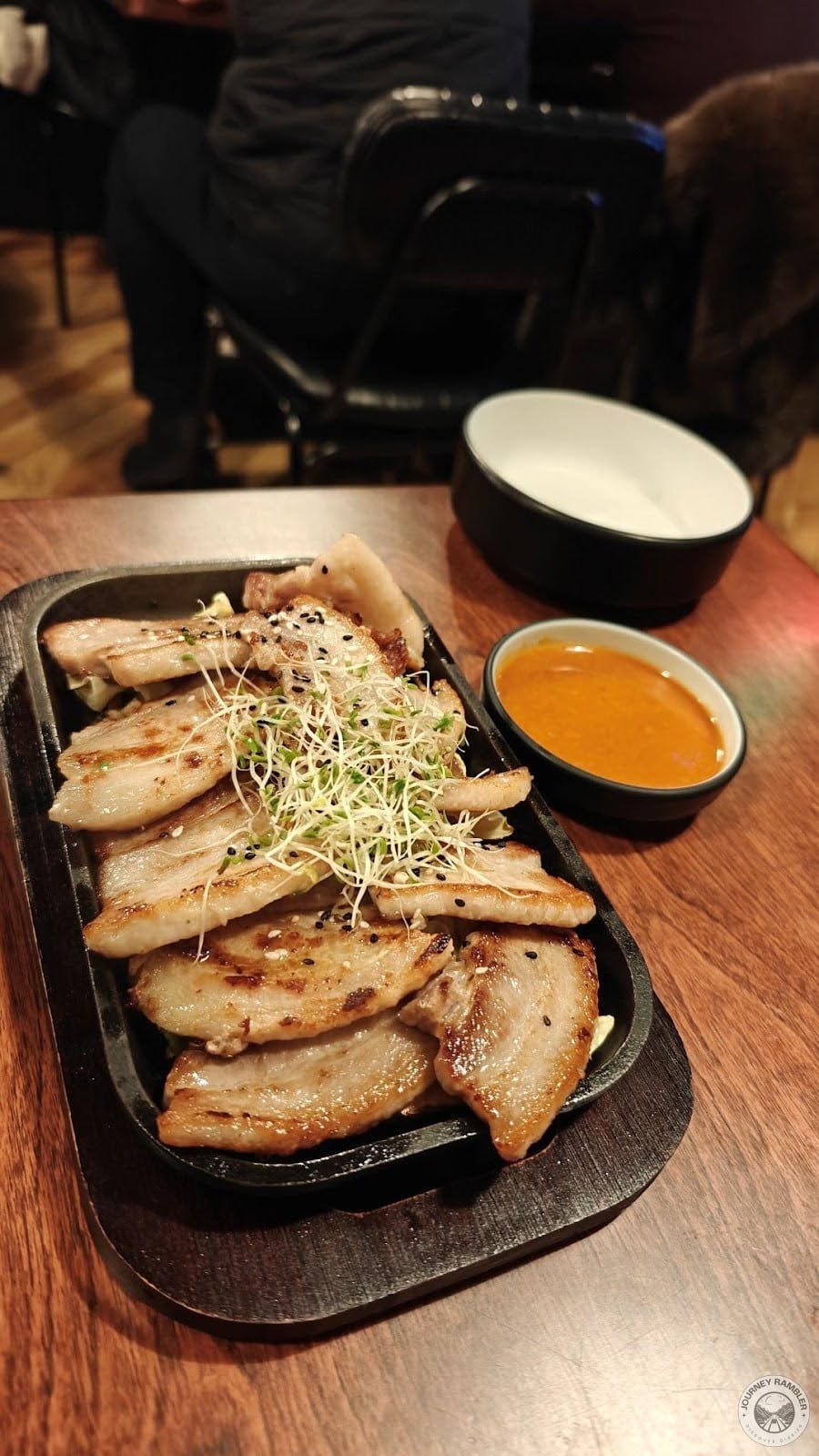 grilled pork belly