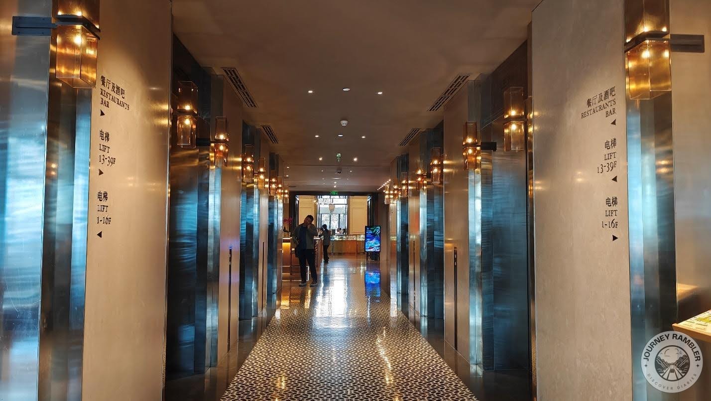 hotel looked very luxurious and upscale