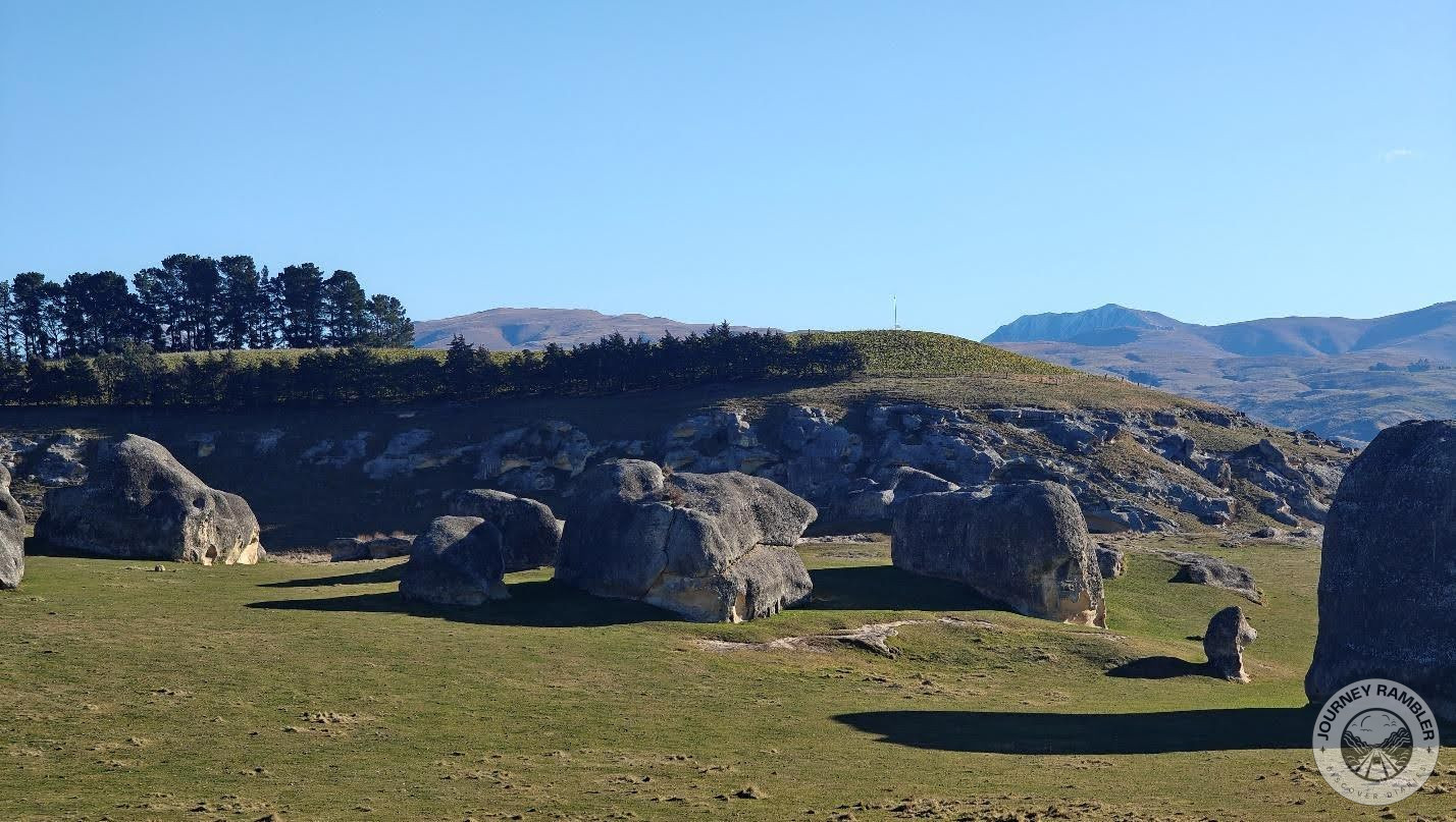 how smooth the rock formations looked