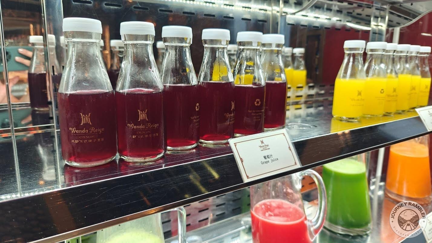 individual bottles of juice