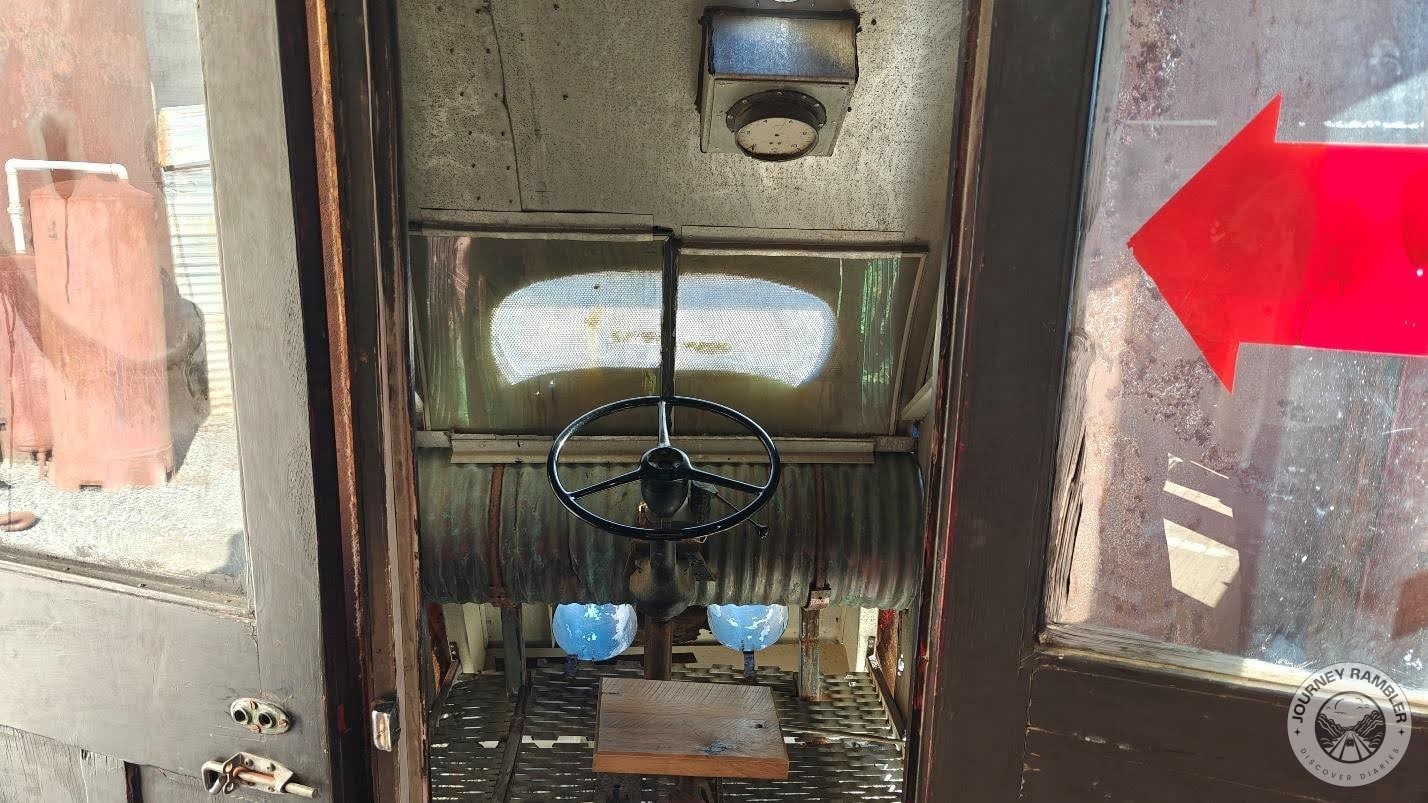 inside of the train car again