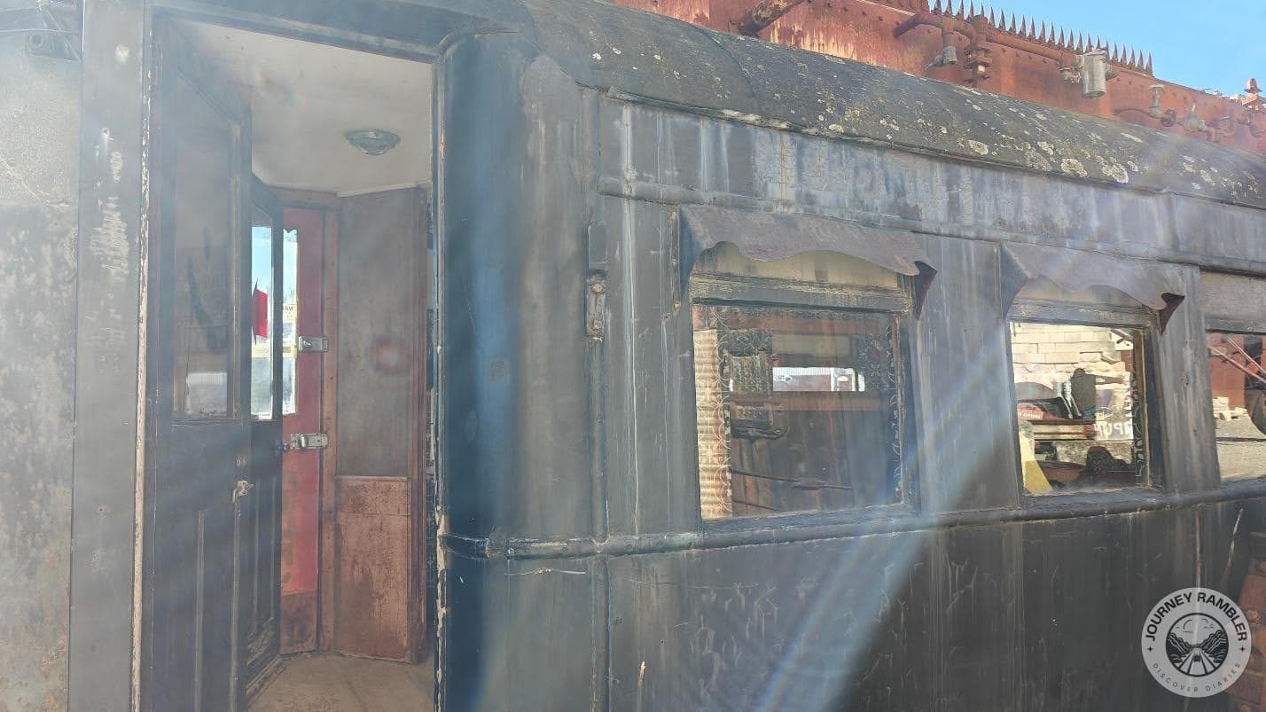 inside of the train car