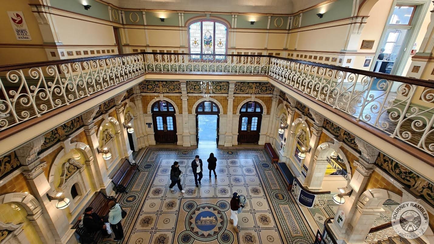 it has more in common with a hotel lobby than a railway station