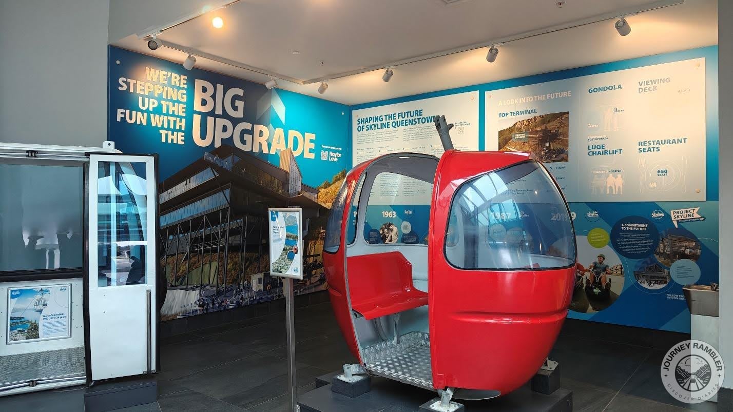 lobby and information center in the front