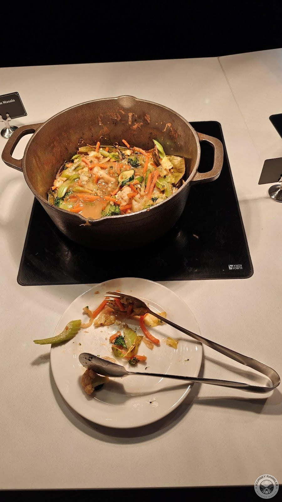 mixed vegetables in some light gravy