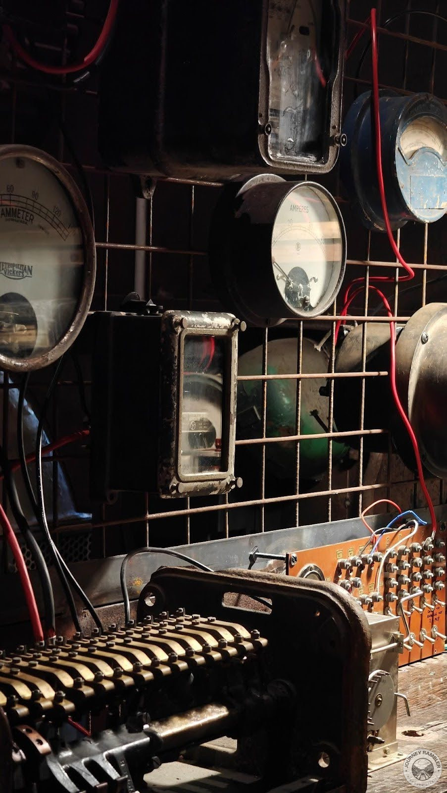 old meters closer look