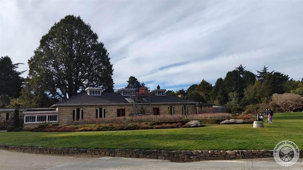 one of the castle’s outbuildings