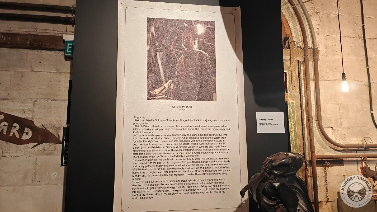 one of the guys responsible for a lot of the displays here at Steampunk HQ