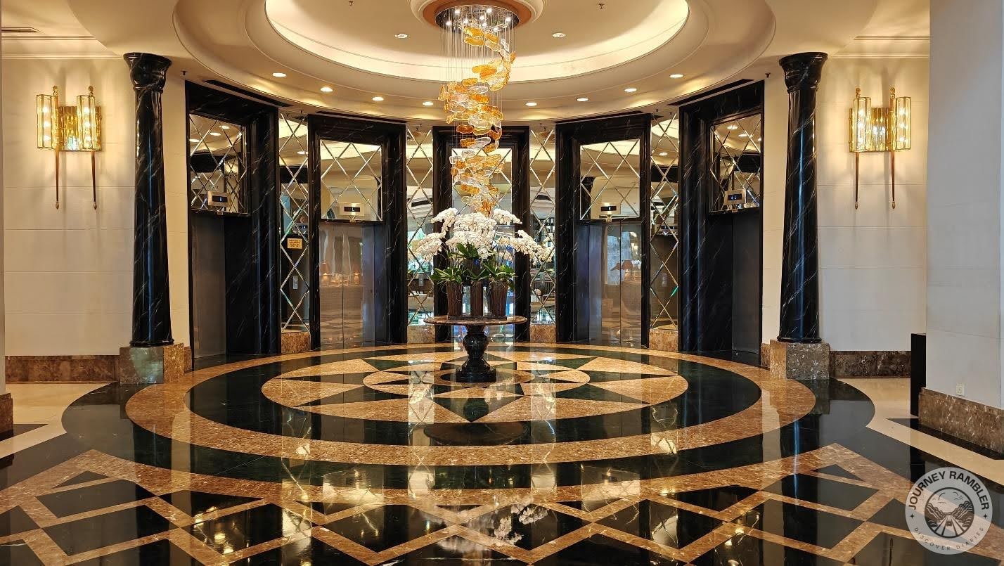 overhead lamps and chandeliers were very unique