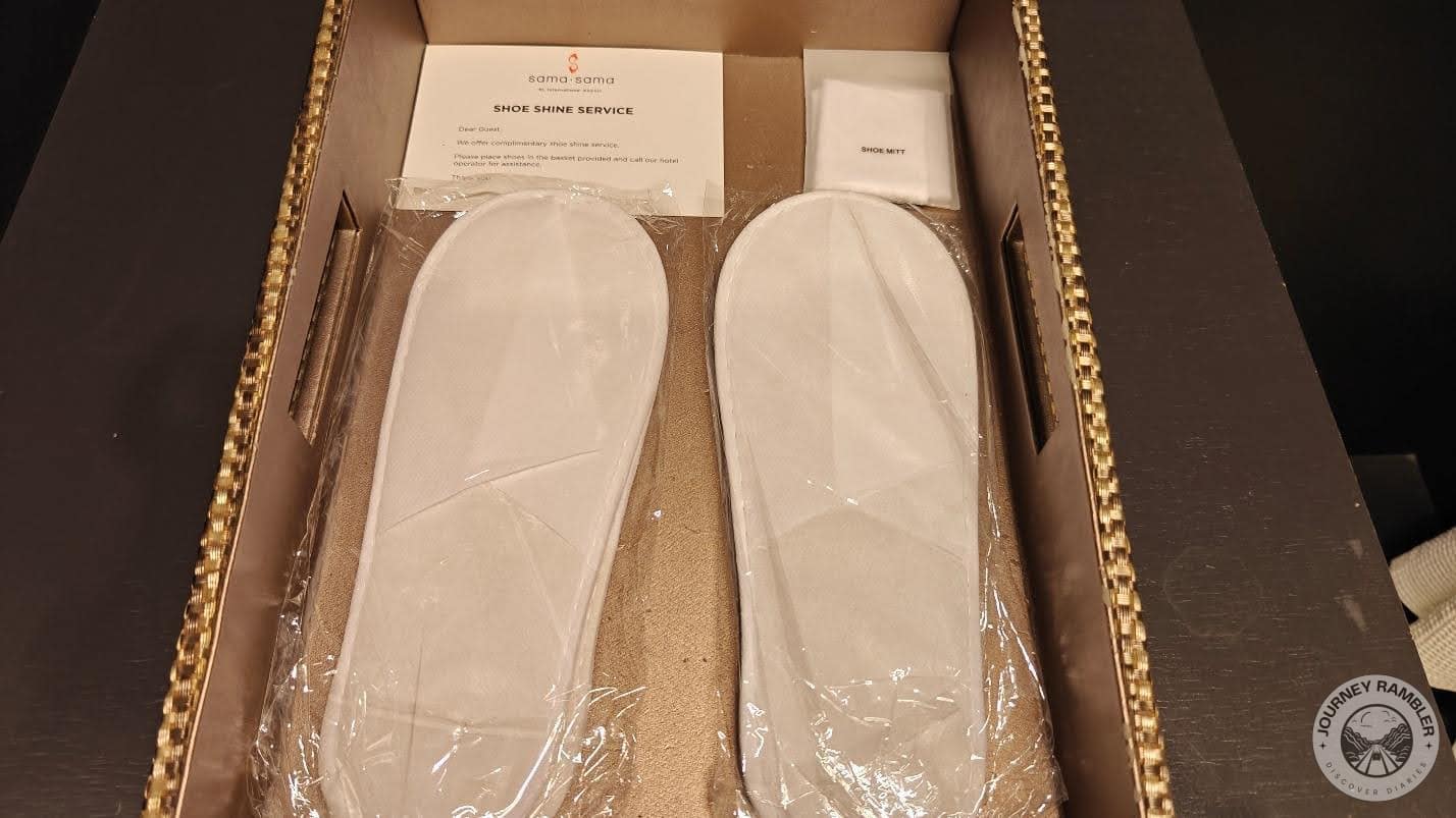 pair of bedroom slippers