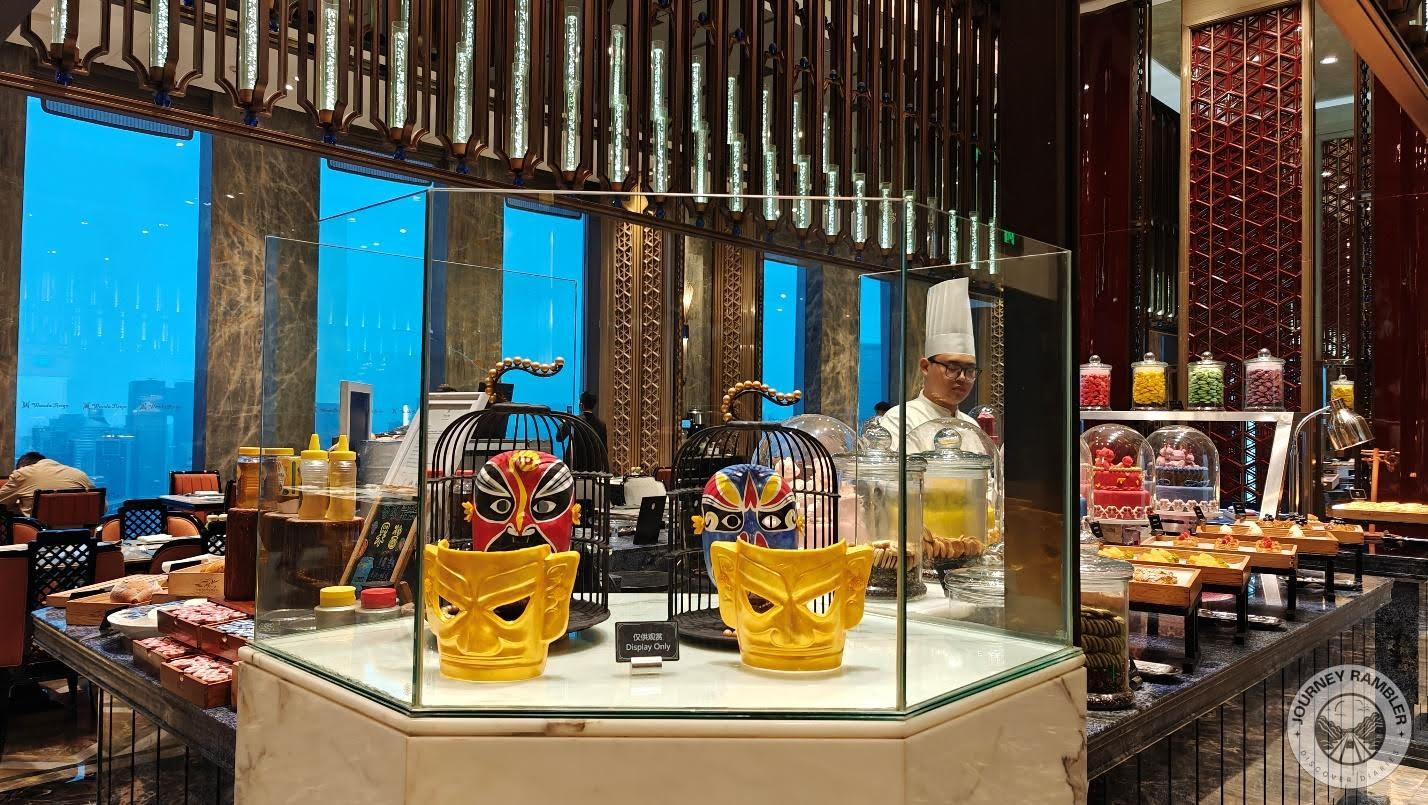 pastries and desserts section