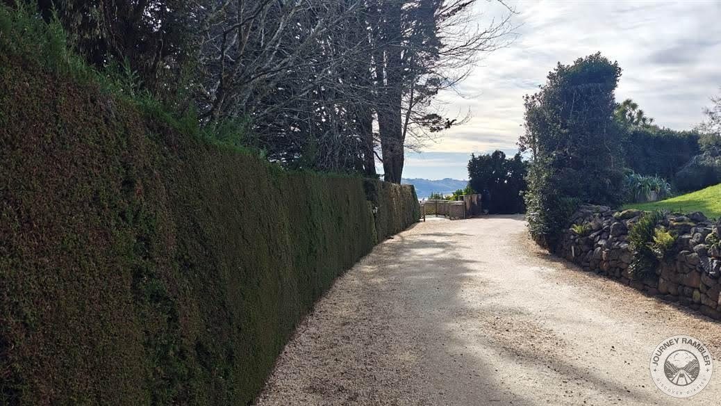 path that led to the South Seas Walkway again