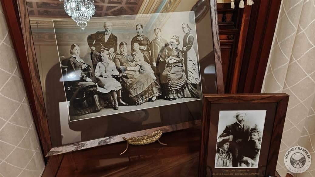 photo of William Larnach together with his family