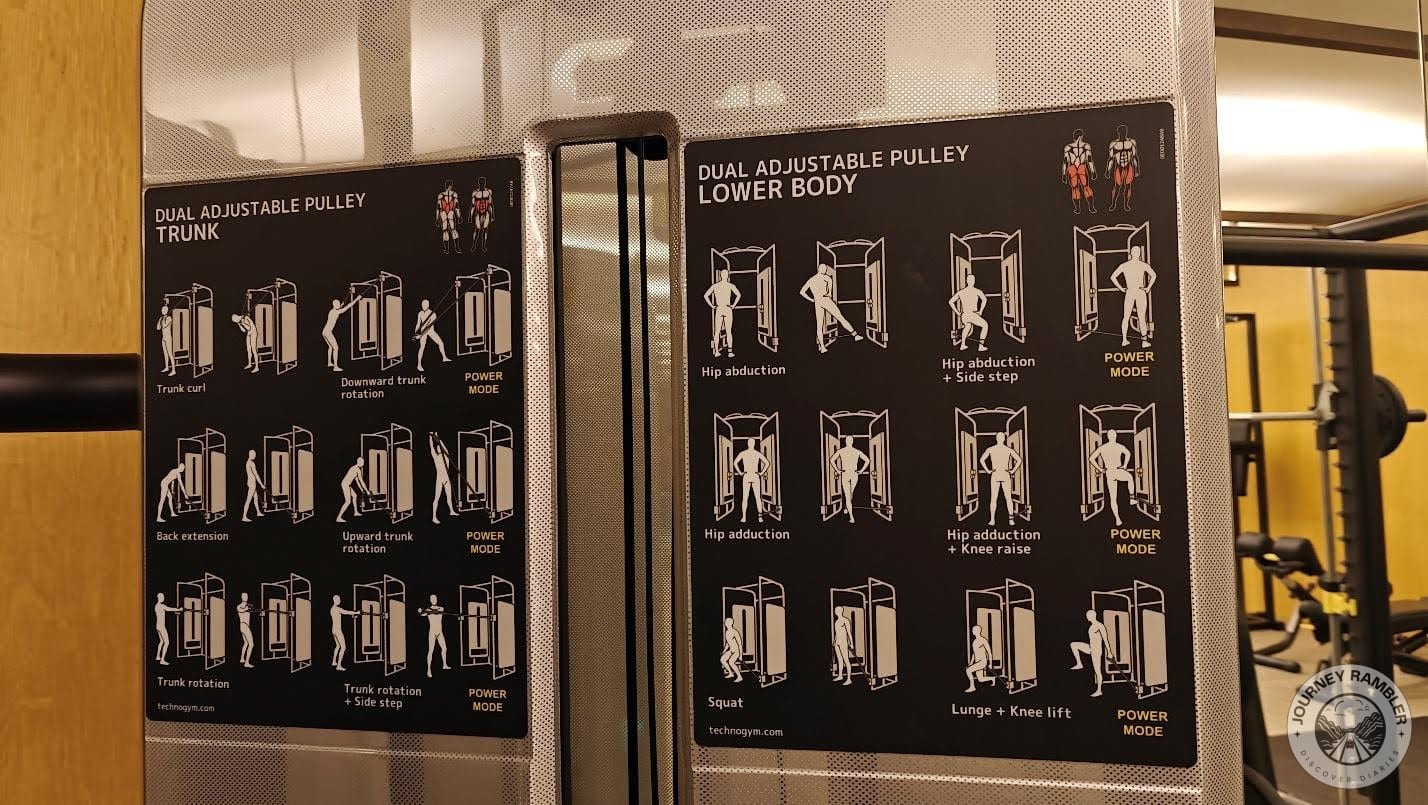 pictures that showed me how to exercise my upper and lower body