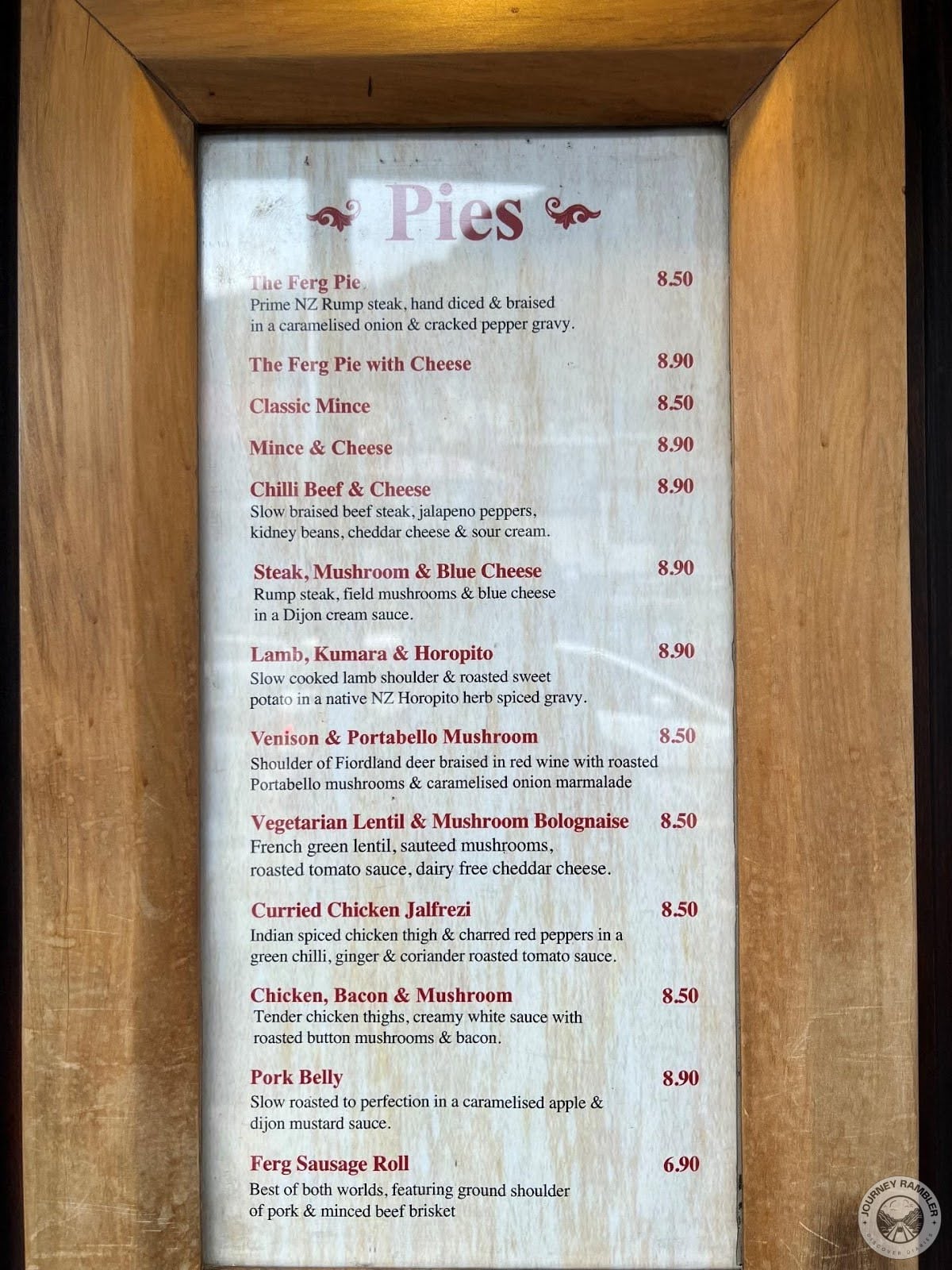 pies were their specialty