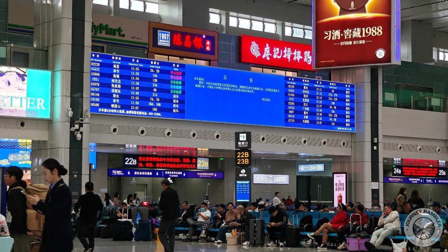 platforms were all numbered