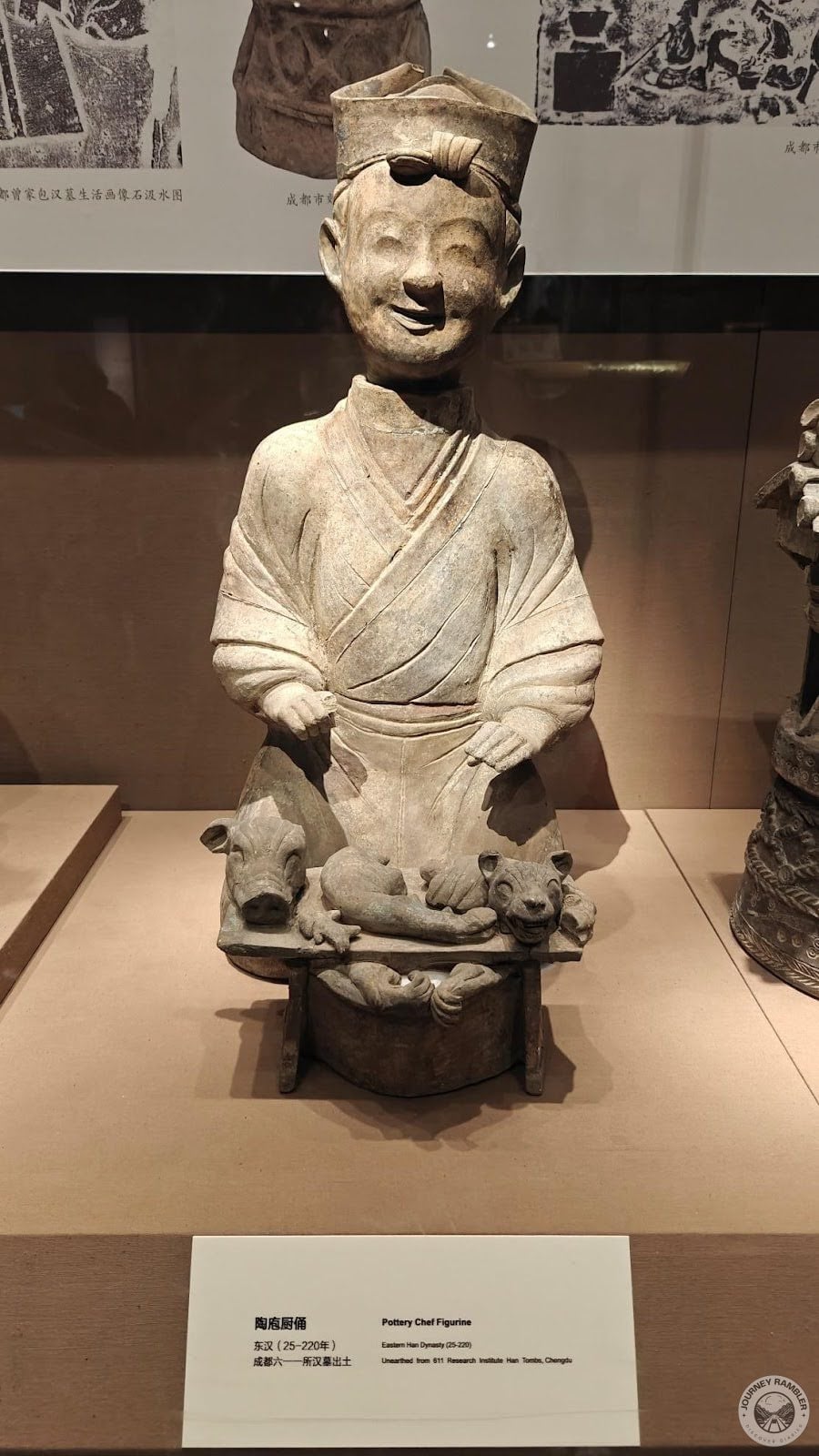 pottery chef figurine