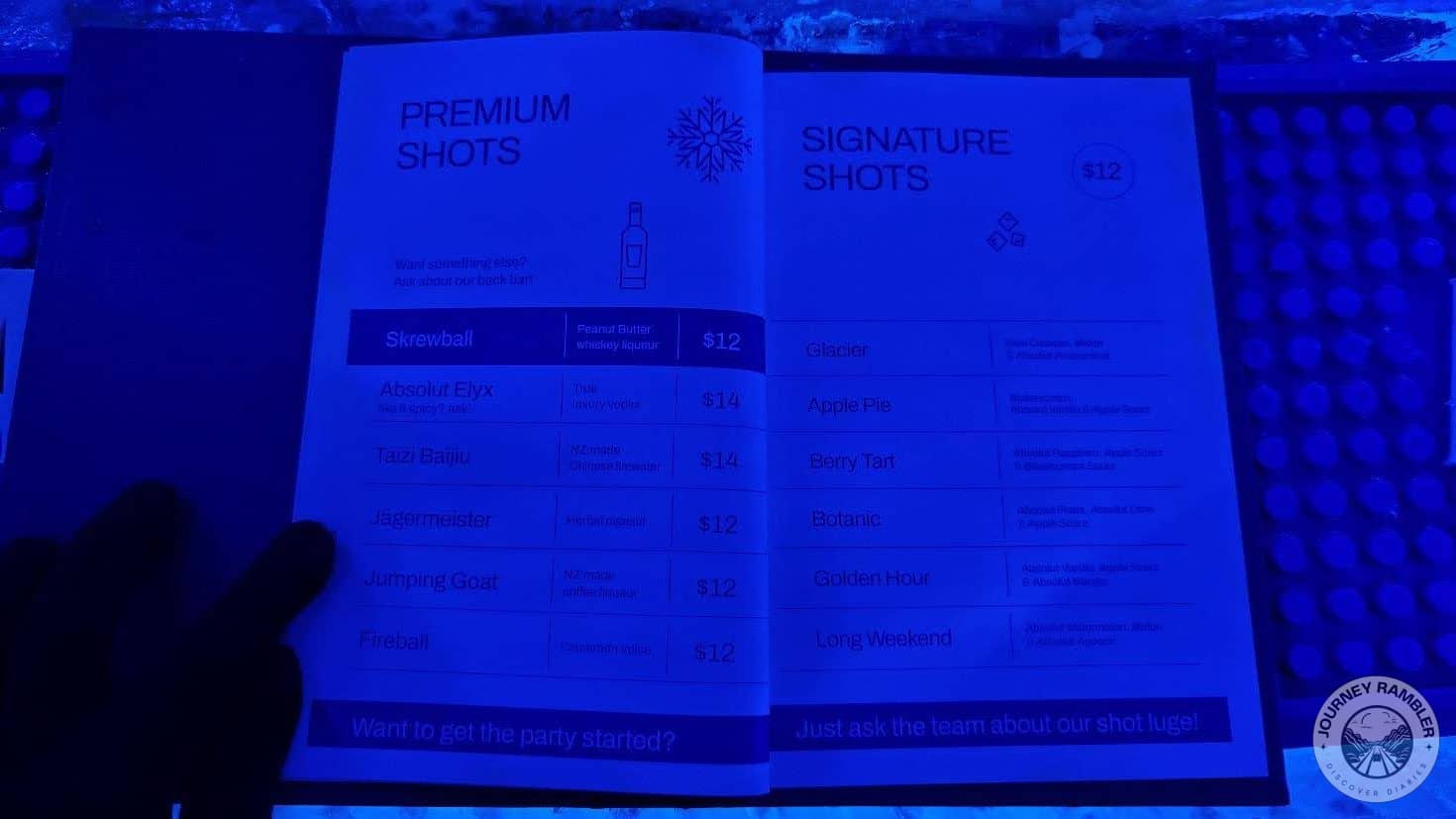 premium and signature shots