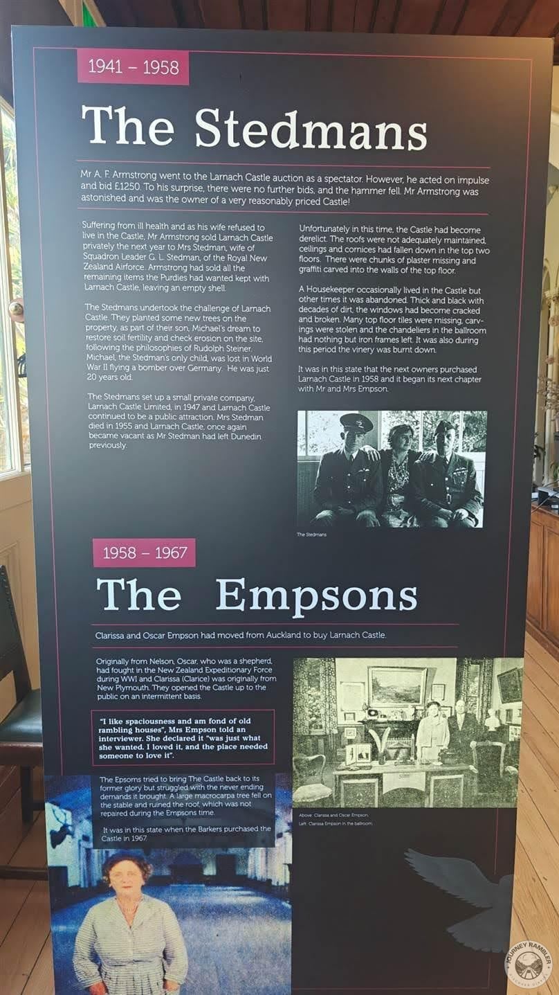 previous owners of the castle