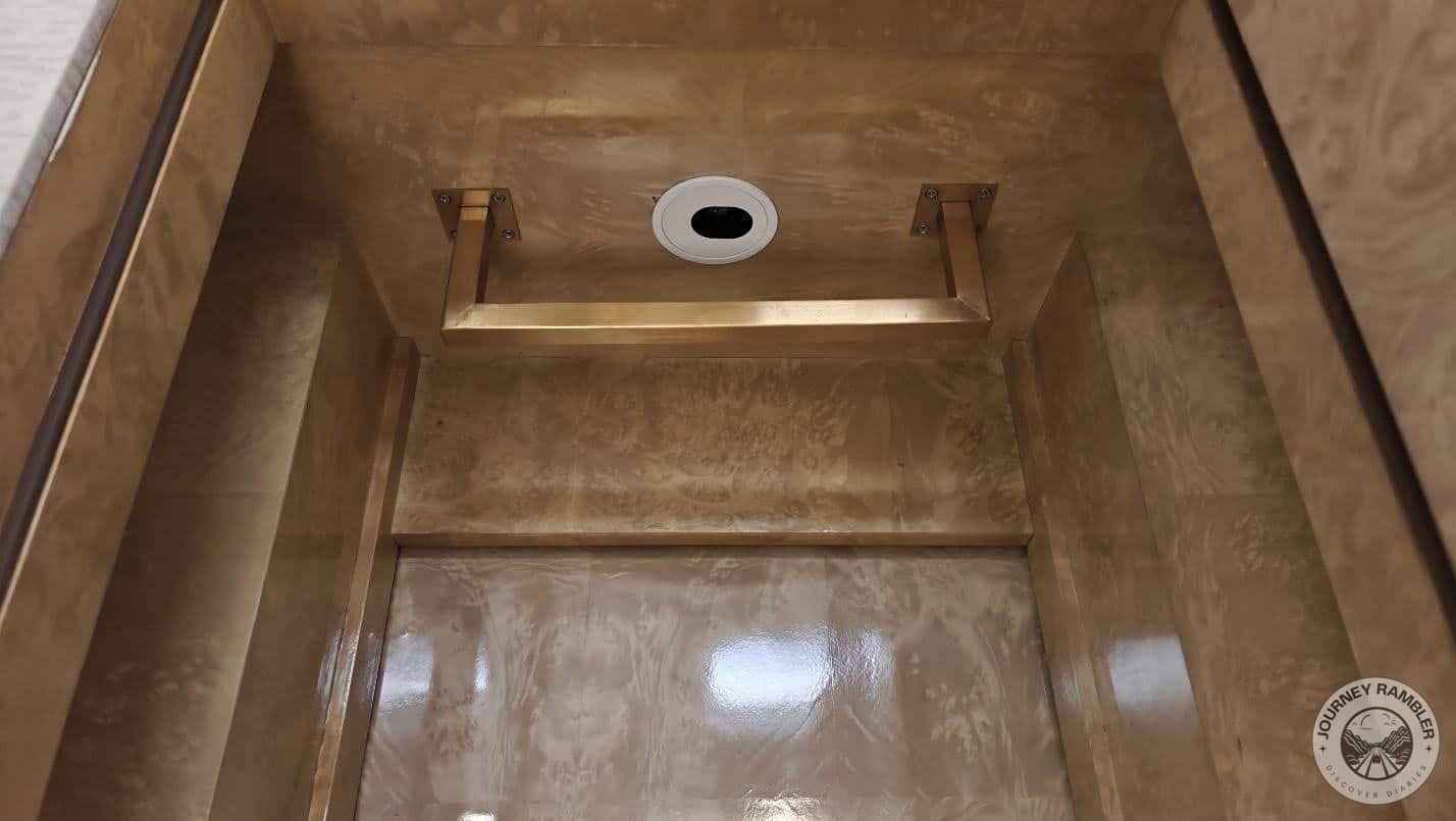 racks where I could keep my things