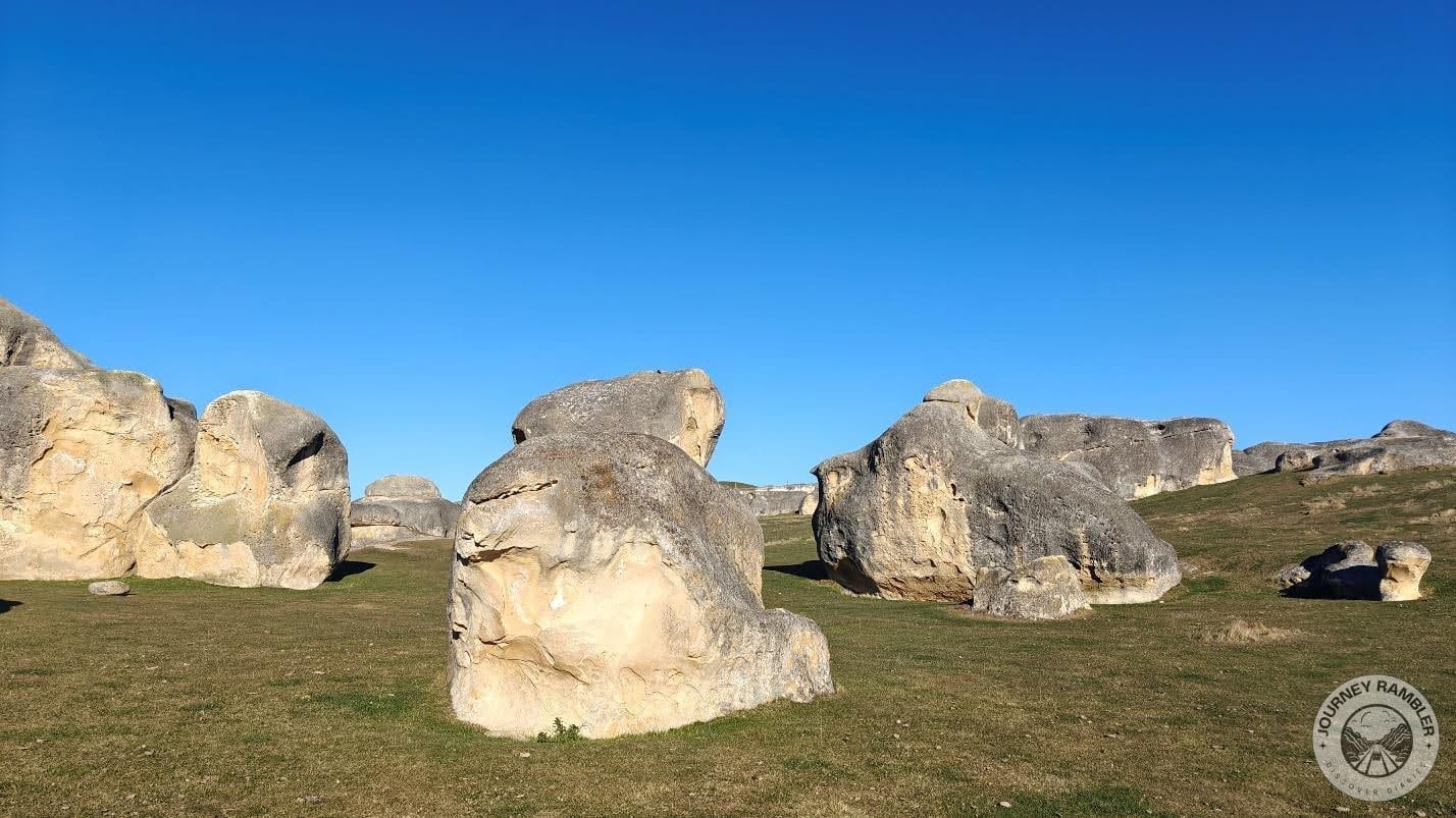 rock formations that look more like fat lizards
